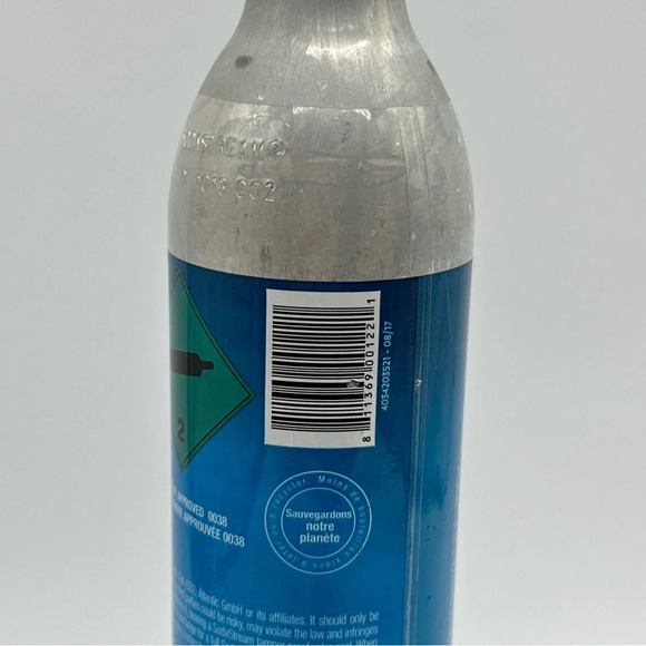 Sodastream 60 L CO2 Carbonator Full Cylinder 14.5oz Good Till Feb 2029 - Picture 3 of 3